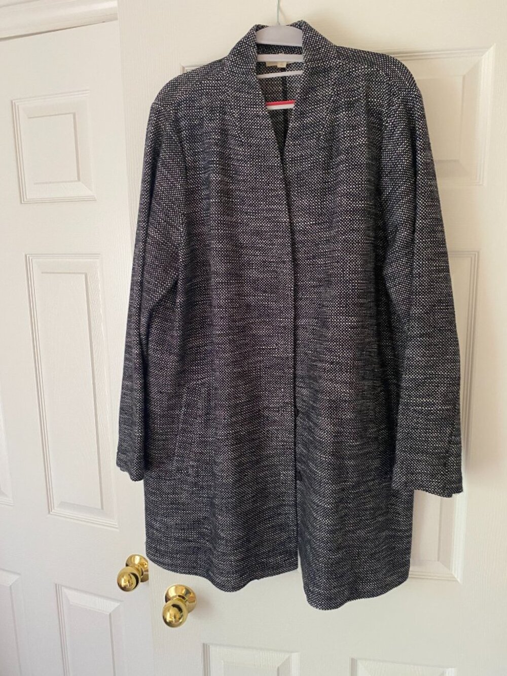 Eileen Fisher Cotton Tweed Jacket - Picture 4 of 5